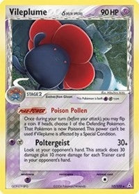 Image for Vileplume (Delta Species) (17/110) (Holon Phantoms) - Pokemon