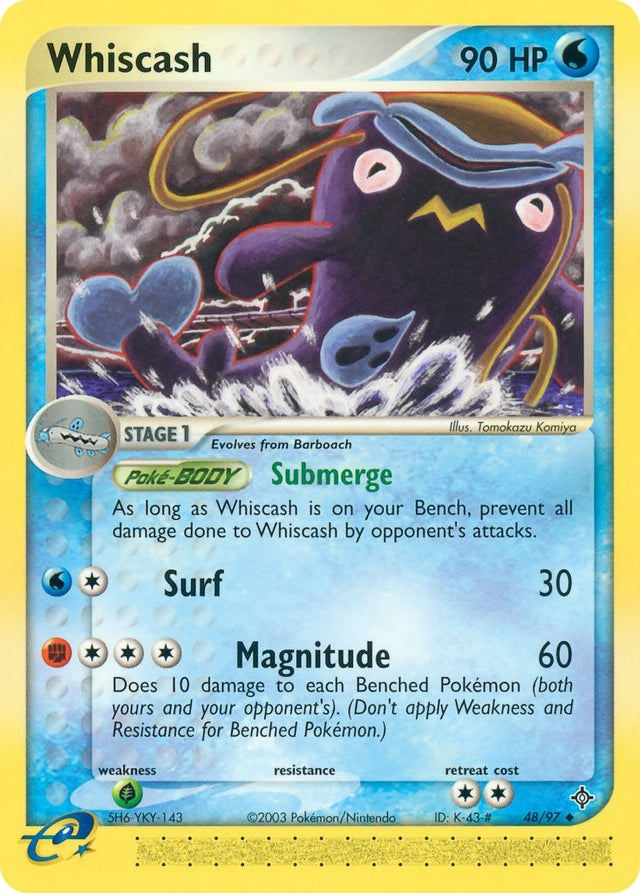 Image for Whiscash (48/97) (Dragon) - Pokemon