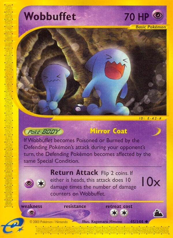 Image for Wobbuffet (045/144) (Skyridge) - Pokemon