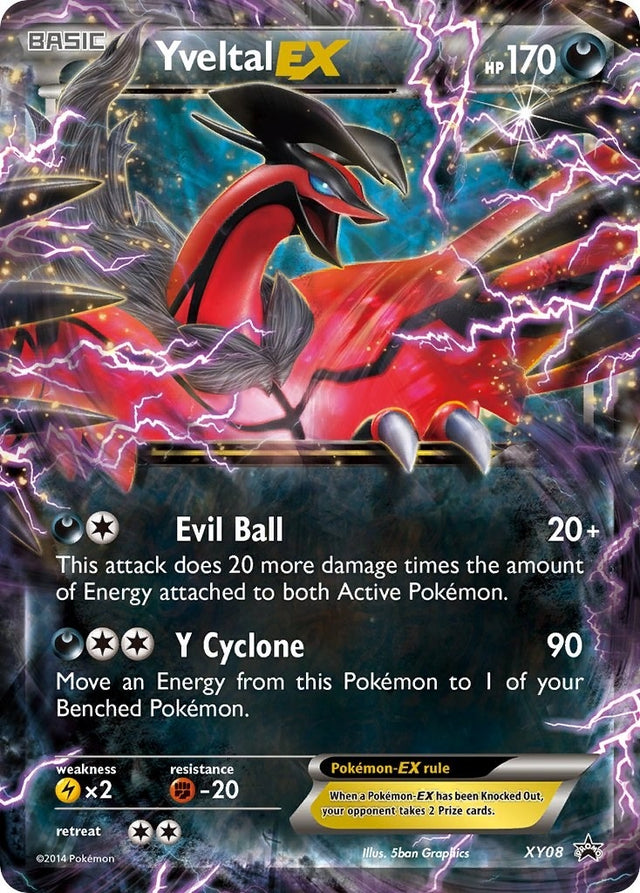 Image for Yveltal EX - XY08 (XY08) (XY Promos) - Pokemon