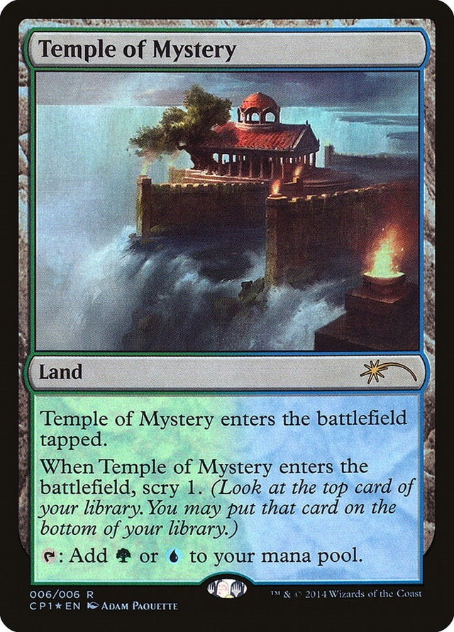 Image for Temple of Mystery (6) (Foil) (Unique and Miscellaneous Promos) (UMP) - Magic: The Gathering
