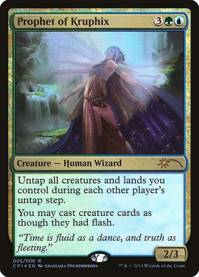 Image for Prophet of Kruphix (5) (Foil) (Unique and Miscellaneous Promos) (UMP) - Magic: The Gathering