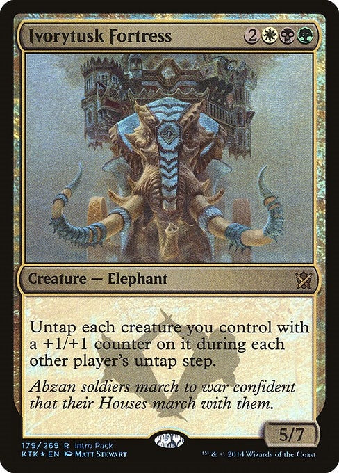 Image for Ivorytusk Fortress (179) (Foil) (Unique and Miscellaneous Promos) (UMP) - Magic: The Gathering