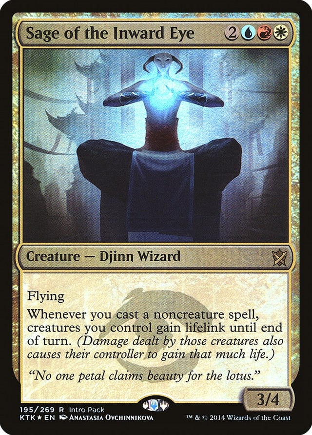 Image for Sage of the Inward Eye (195) (Foil) (Unique and Miscellaneous Promos) (UMP) - Magic: The Gathering
