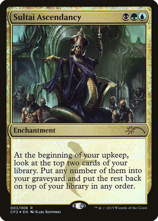 Image for Sultai Ascendancy (3) (Foil) (Unique and Miscellaneous Promos) (UMP) - Magic: The Gathering