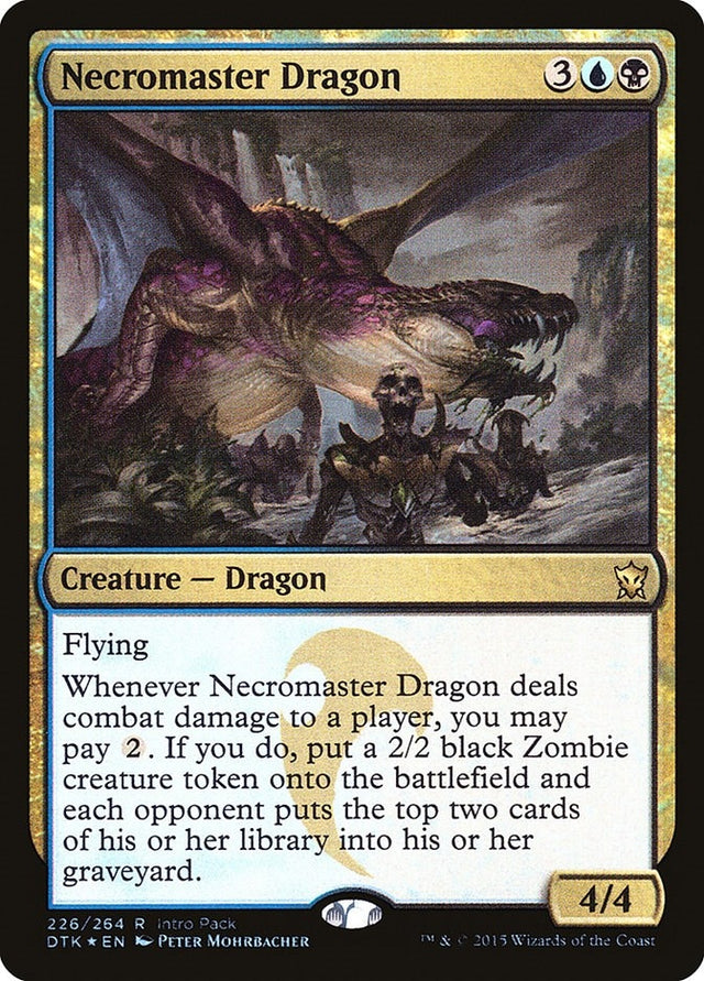 Image for Necromaster Dragon (226) (Foil) (Unique and Miscellaneous Promos) (UMP) - Magic: The Gathering