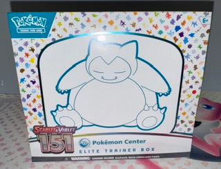 151 Pokemon Center Elite Trainer Box (Exclusive) READ DISC.