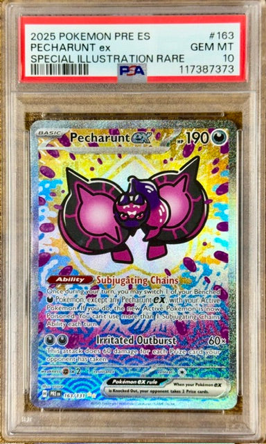 PECHARUNT ex - PSA GEM MT 10