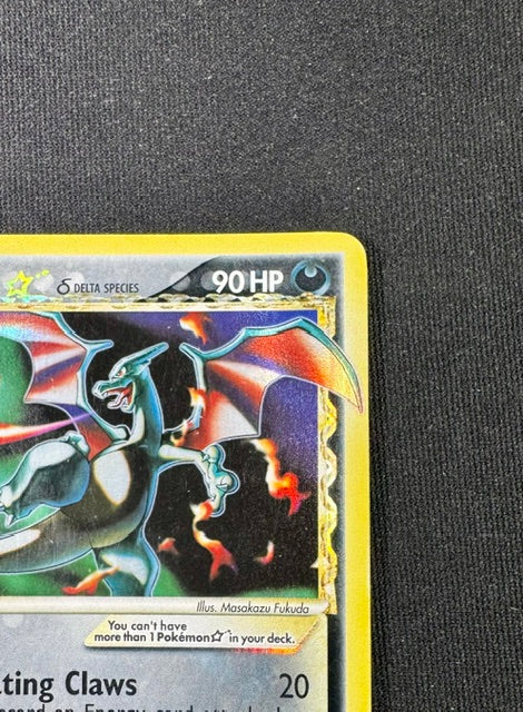 Charizard Star (Delta Species) (100/101) (Dragon Frontiers) *DAMAGED - PLEASE SEE PICS*