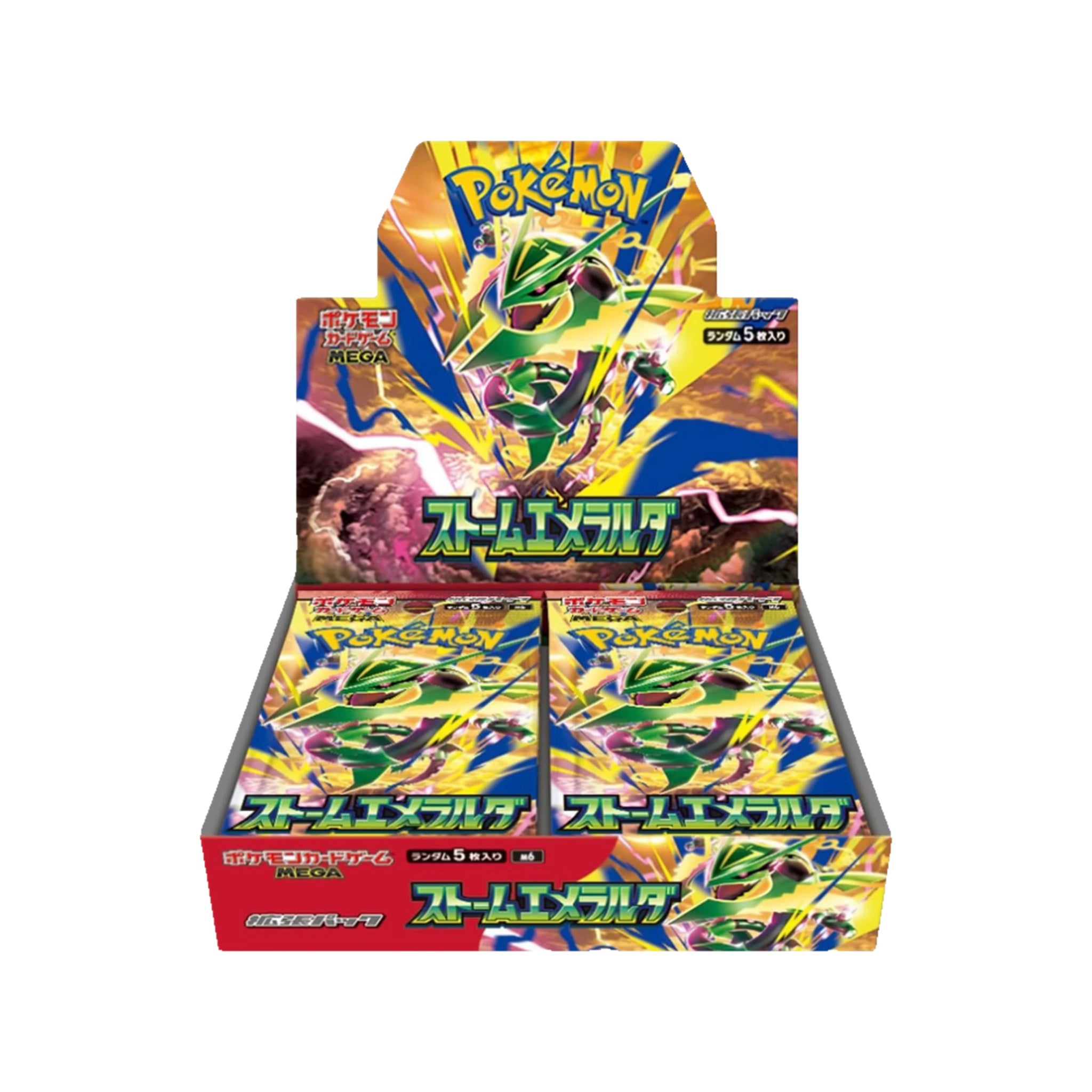 Storm Emeralda Booster Box (M6) | Japanese Pokémon TCG – Grandad's
