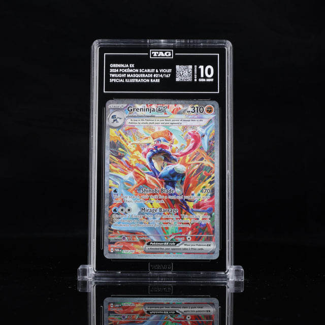 GRENINJA EX 2024 2024 POKÃ‰MON SCARLET & VIOLET #214/167 TAG 10 TAG 10