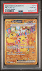 2024 POKEMON SSP EN-SURGING SPARKS #247 PIKACHU EX HYPER RARE PSA 10