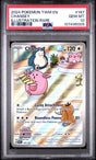 2024 POKEMON TWM EN-TWILIGHT MASQUERADE #187 CHANSEY ILLUSTRATION RARE PSA 10