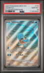 2023 POKEMON MEW EN-151 #170 SQUIRTLE ILLUSTRATION RARE PSA 10