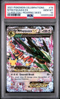 2021 POKEMON CELEBRATIONS CLASSIC COLLECTION #76 M RAYQUAZA EX PSA 10