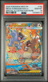 MEGA KANGASKHAN ex SPECIAL ILLUSTRATION RARE 2025 POKEMON MEG EN-MEGA EVOLUTION PSA GEM MT 10