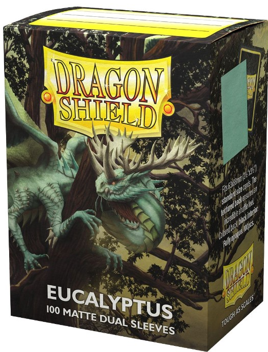 Dragon Shield Sleeves: Standard Matte Dual - Eucalyptus 100CT
