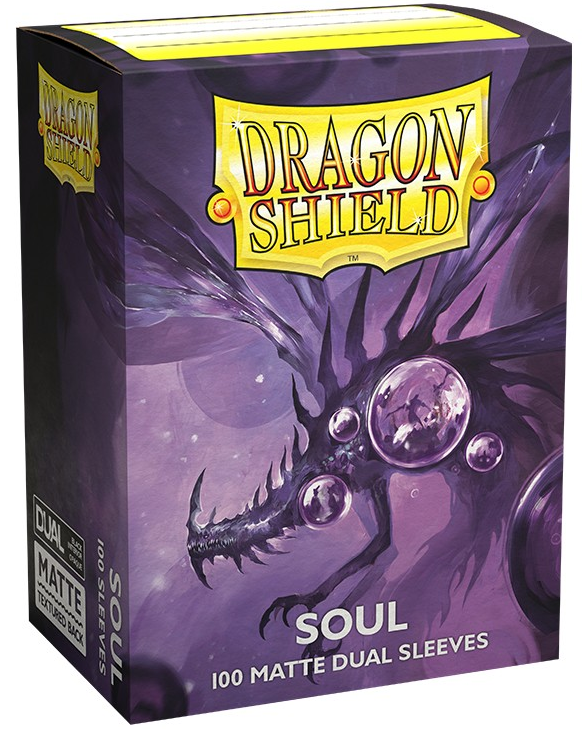 Dragon Shield Sleeves: Standard Matte Dual - Soul 100CT