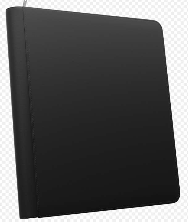 Black 12 Pocket Binder