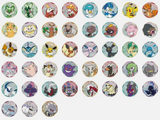 Chinese Gemstones Badge Set Pack