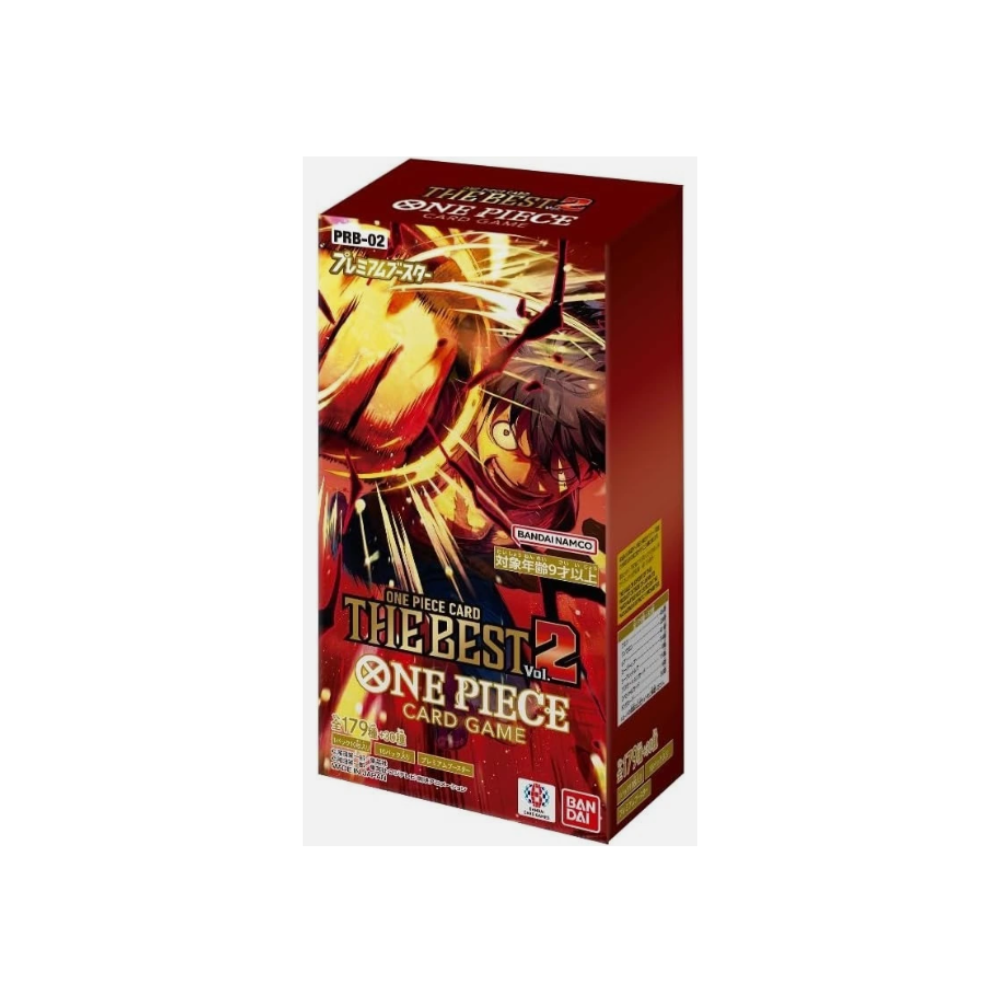 One Piece The Best Vol 2 Booster Box - PRB-02 (Pre-Order)