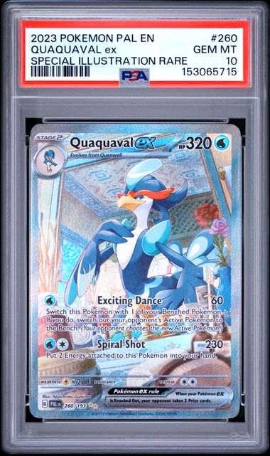 QUAQUAVAL EX 2023 PAL PSA 10