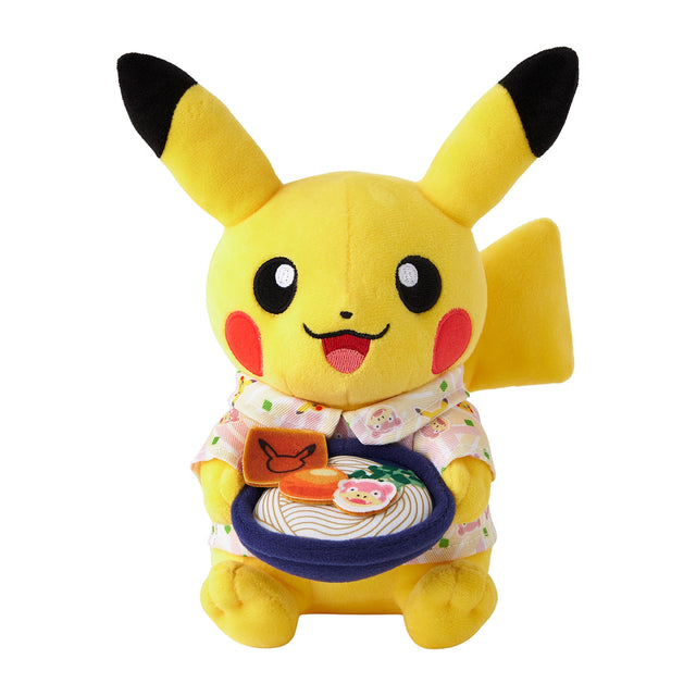 Udon Pikachu Plush Toy, Pokemon Center Kagawa product image 1