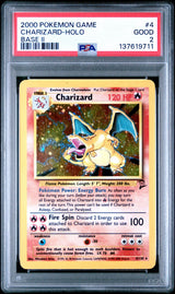 CHARIZARD-HOLO - PSA GOOD 2