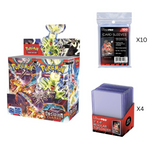 (LIMIT 1) Obsidian Flames Booster Box - 1000 Penny Sleeves - 100 Top Loaders