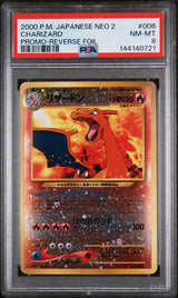 CHARIZARD - PSA NM-MT 8