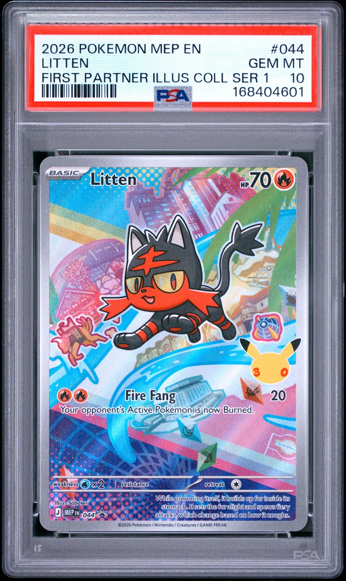 LITTEN - PSA GEM MT 10