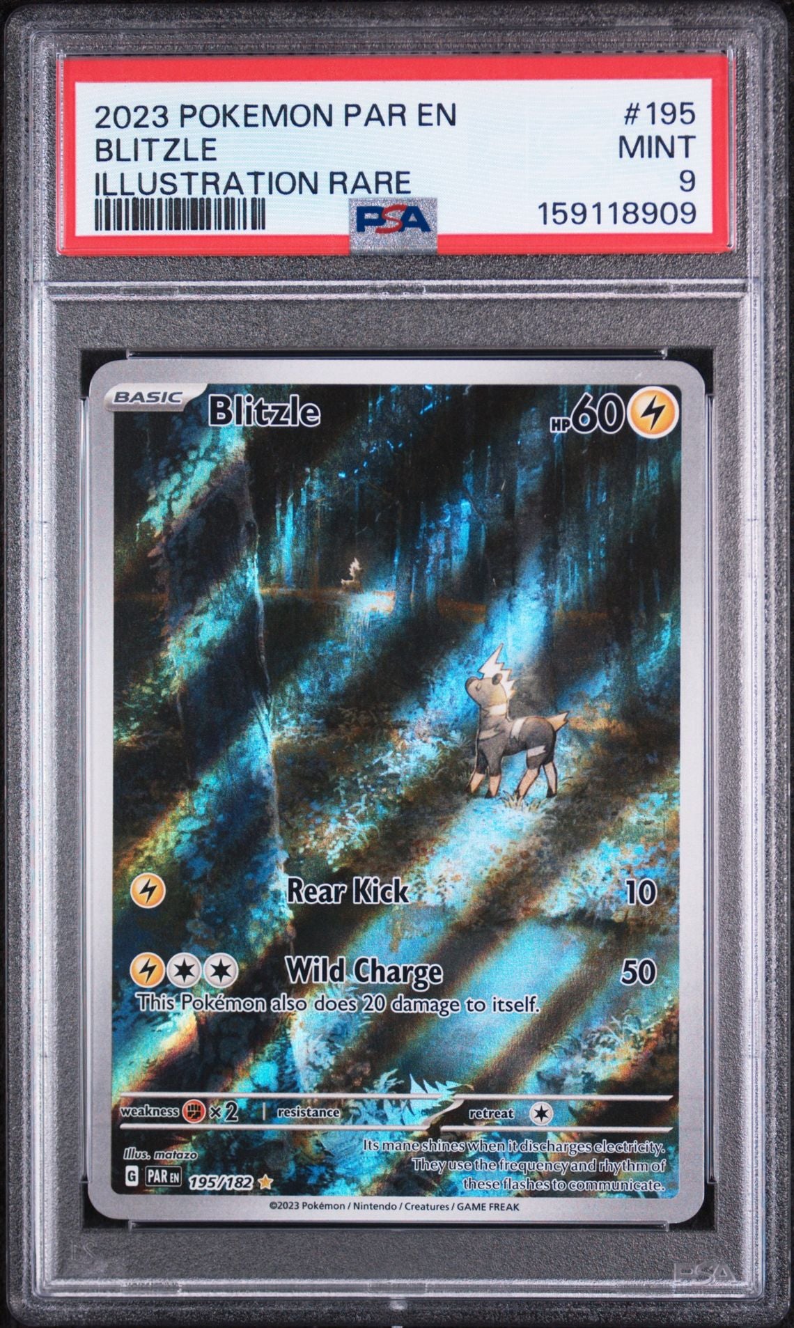 BLITZLE - PSA MINT 9
